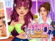 게임 ASMR 네일 치료 온라인