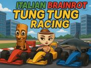 게임 이탈리아의 Brainrot Tung Tung Racing 온라인