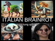 게임 이탈리아의 Brainrot Tung Tung 퀴즈 온라인