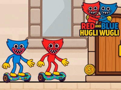 게임 빨간색과 파란색 hugli wugli 온라인