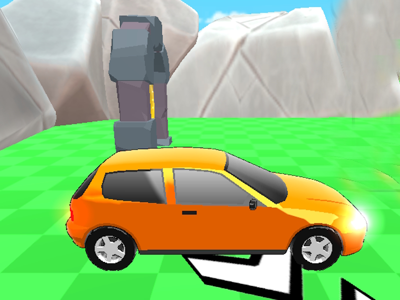 게임 OBBY : 자동차로 훈련 온라인
