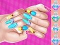 게임 엘사 공주 테마 네일 아트 DIY 온라인