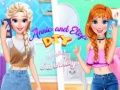 게임 애니와 엘리자 DIY 드레스 자수 온라인