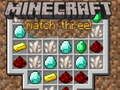 게임 Minecraft 3개 맞추기 온라인