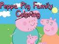 게임 페파 Pig 가족 색칠하기 온라인