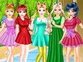 게임 해양 소녀 캐주얼 의상 온라인