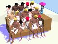 게임 사우나 달리기 온라인