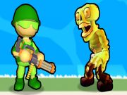 게임 Stickman 좀비의 파괴 온라인