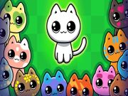 게임 내 고양이. Catworld 온라인