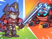 게임 Hero Tower Wars는 퍼즐을 병합합니다 온라인