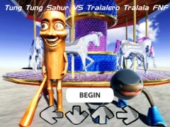 게임 Tung Tung Sahur vs Tralalero Tralala fnf 온라인