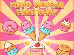 게임 Food Merger 10만 벌기! 온라인