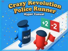 게임 Crazy Revolution Police Runner : 하이퍼 캐주얼 온라인