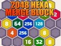게임 2048 헥사 병합 블록 온라인
