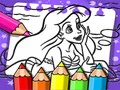 게임 에리엘 인어 색칠공부 온라인 게임 에리엘 인어 색칠공부 온라인