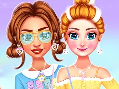 게임 BFF 사랑스러운 카와이 의상 온라인