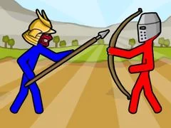 게임 스틱맨 왕국 충돌 온라인