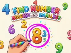 게임 Find Number Biggest and Smallest 온라인