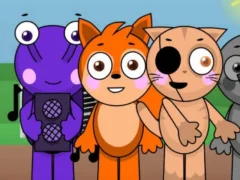 게임 Sprunki Abgerny 2: 디럭스 온라인