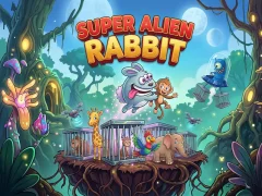 게임 Super Alien Rabbit 온라인