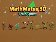 게임 MathMates 3D: 두뇌 퀘스트 온라인