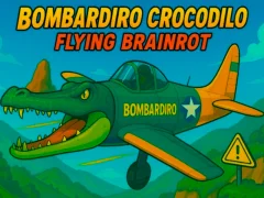 게임 Bombardiro Crocodilo Flying Brainrot 온라인