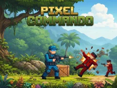 게임 Pixel Commando 온라인