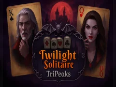 게임 트와일라잇 솔리테어 TriPeaks 온라인