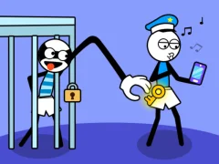 게임 Stickman 트롤 도둑 퍼즐 온라인
