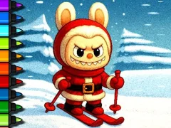 게임 쉬운 컬러링 라부부타임 온라인