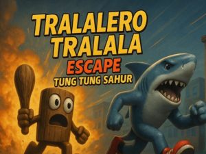 게임 Tralalero Tralala Escape Tung Tung Sahur 온라인