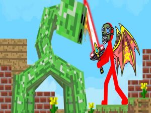 게임 Stickman Mega 보스 전투! 온라인