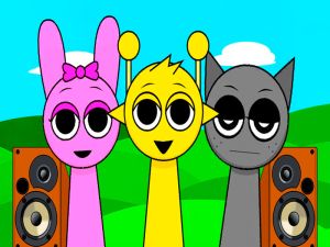 게임 Sprunki Monster Music Beats 온라인