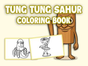 게임 텅 텅 사우 (Tung Tung Sahur Coloring Book) 온라인
