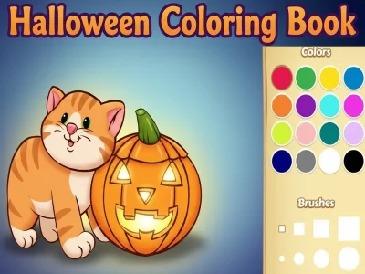 게임 할로윈 색칠하기 책 온라인