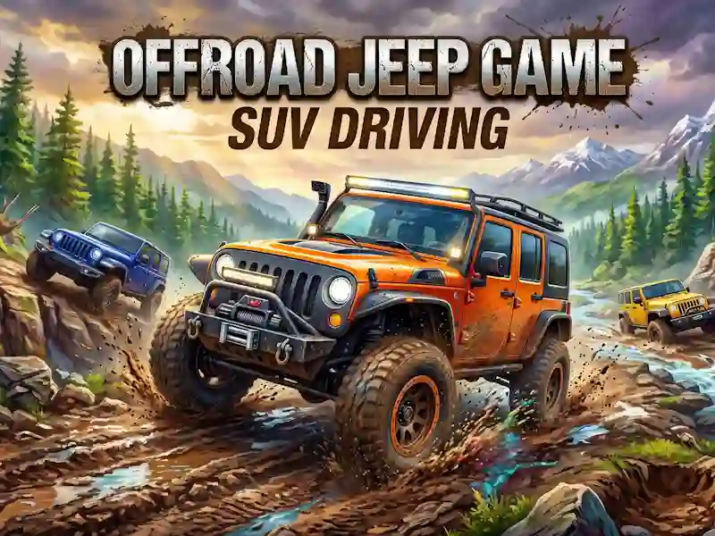 게임 Offroad Jeep Game SUV Driving 온라인
