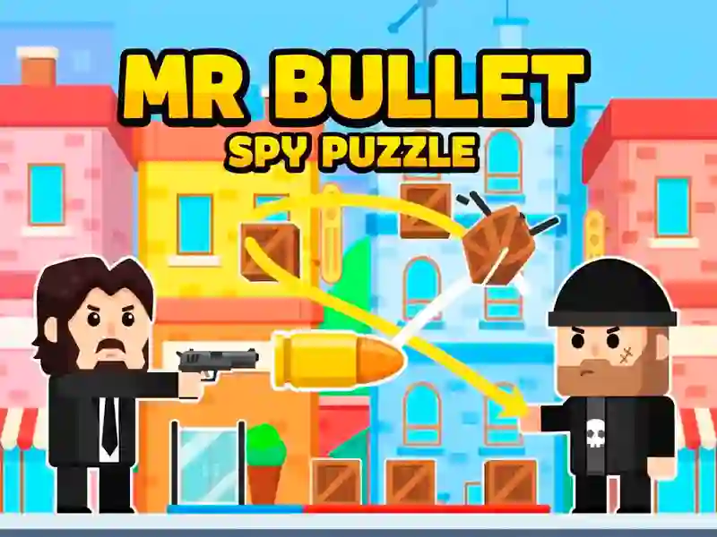 게임 Mr Bullet — 스파이 퍼즐 온라인