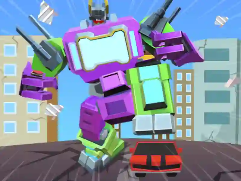 게임 슈퍼 로봇 초코킨 온라인