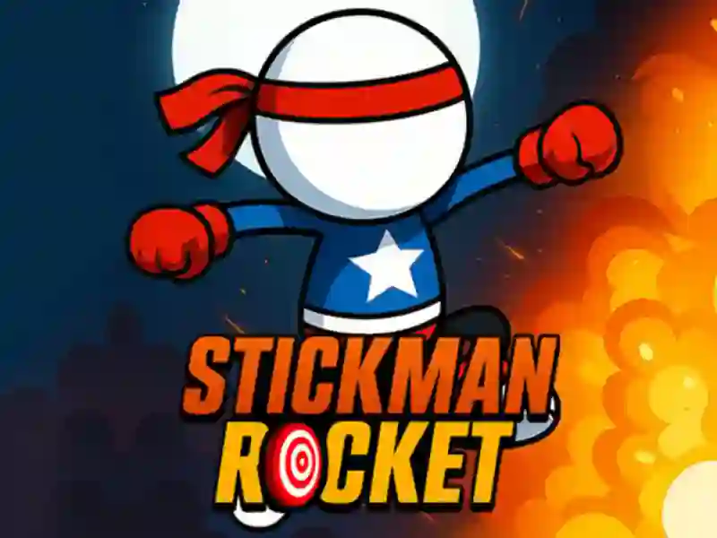 게임 Stickman Rocket 온라인