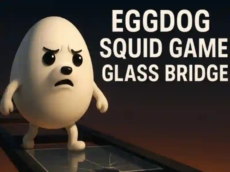 게임 Eggdog Squid Game Glass Bridge 온라인