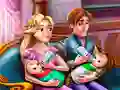 게임 Rapunzel 쌍둥이 가족의 날 온라인