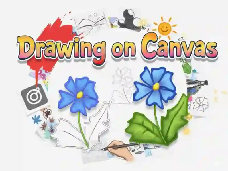 게임 캔버스에 그리기 온라인