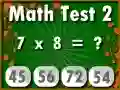 게임 수학 테스트 2 온라인