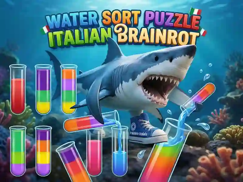 게임 Water Sort Puzzle Italian Brainrot 온라인