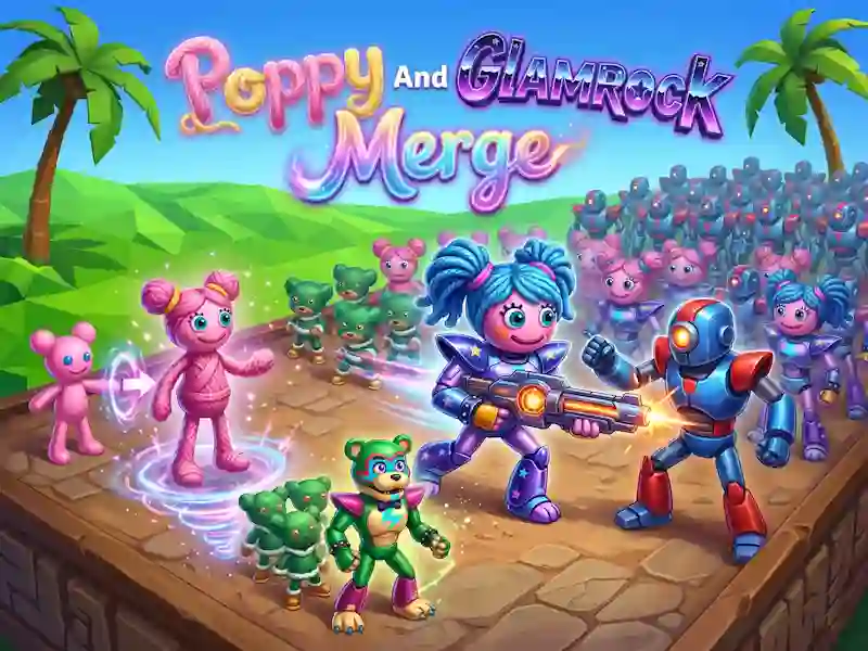 게임 Poppy And Glamrock Merge 온라인