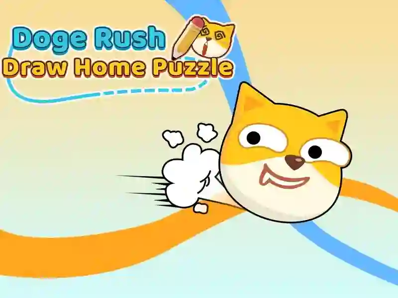 게임 Doge Rush Draw Home 퍼즐 온라인