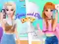 게임 애니와 엘리자 DIY 드레스 자수 온라인 게임 애니와 엘리자 DIY 드레스 자수 온라인