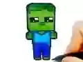 게임 쉬운 어린이 색칠하기 Mineblox 온라인