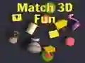 게임 매치 3D 재미 온라인