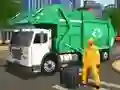 게임 도시 청소기 3D 트랙터 시뮬레이터 온라인